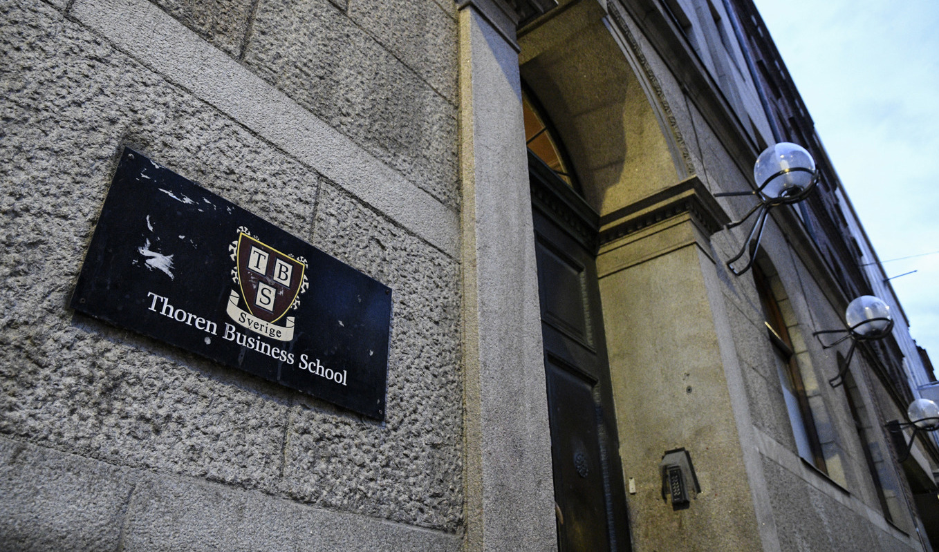 Skolinspektionen återkallar tillståndet för Thoren Business School Solna och för el- och energiprogrammet på Thoren Innovation School Malmö 2. Foto: Johan Nilsson/TT