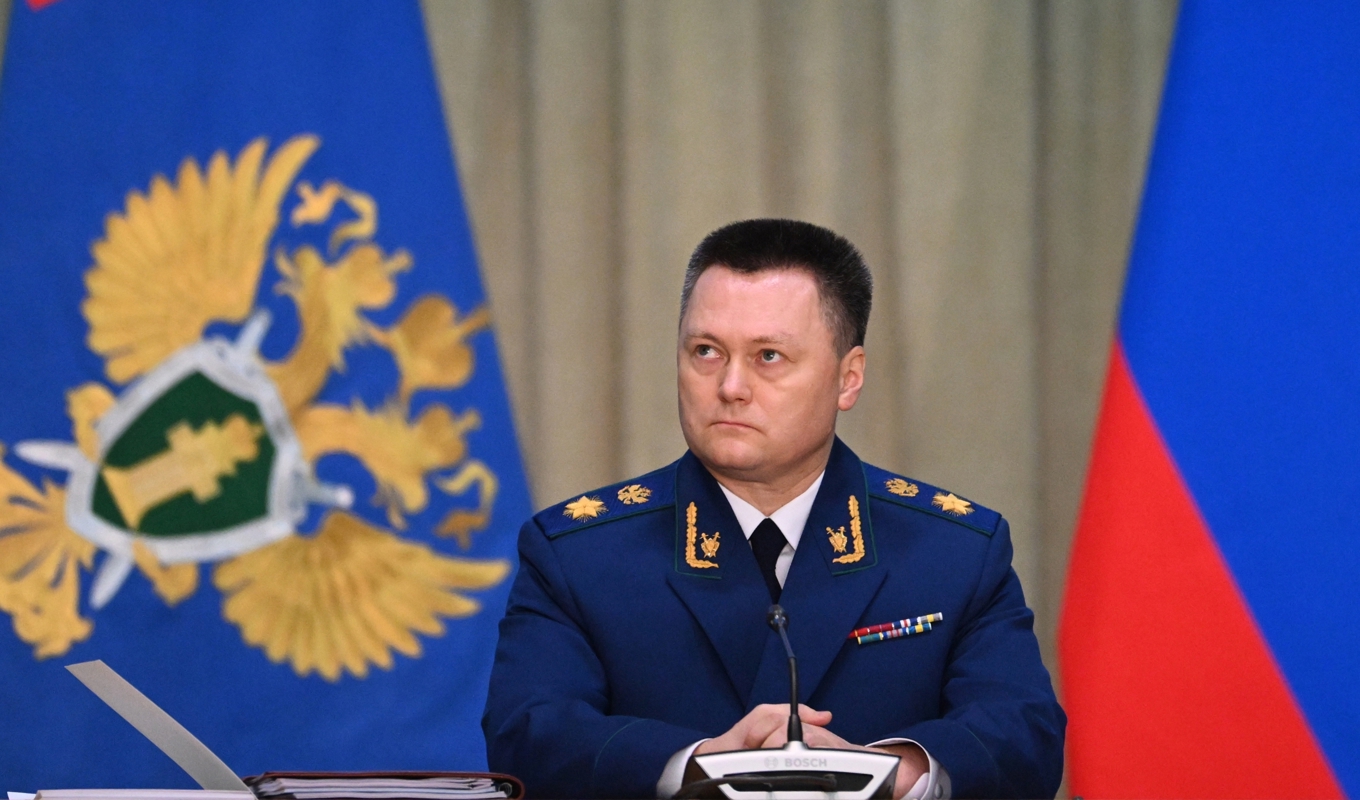 Rysslands riksåklagare Igor Krasnov har förbjudit en Norgebaserad människorättsgrupp. Arkivbild. Foto: Pavel Bednyakov/AP/TT