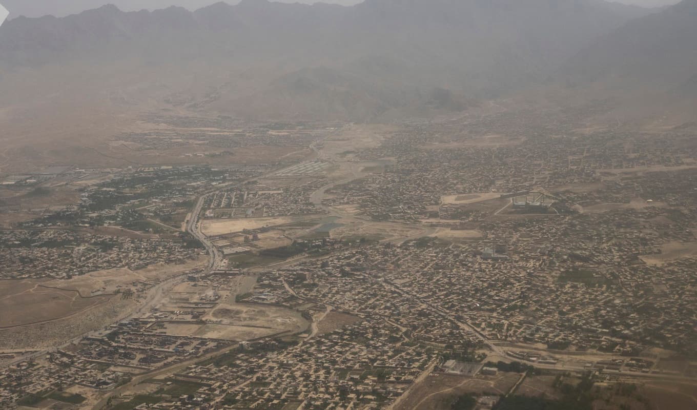 Kabul från ovan. Arkivbild. Foto: Rodrigo Abd/AP/TT