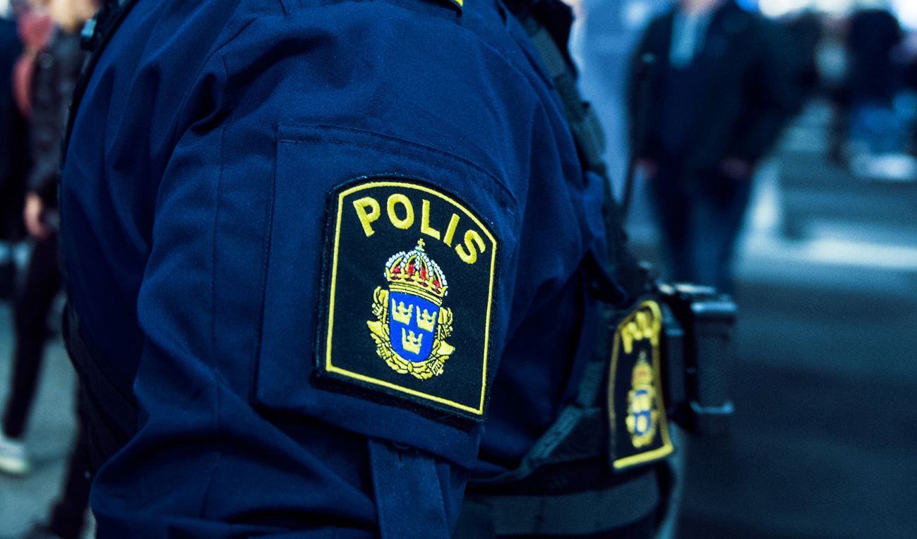 Polisen i Stockholm och Göteborg bär nu tyngre vapen för att snabbt kunna avbryta en terrorattack. Arkivbild. Foto: Hanna Franzén/TT