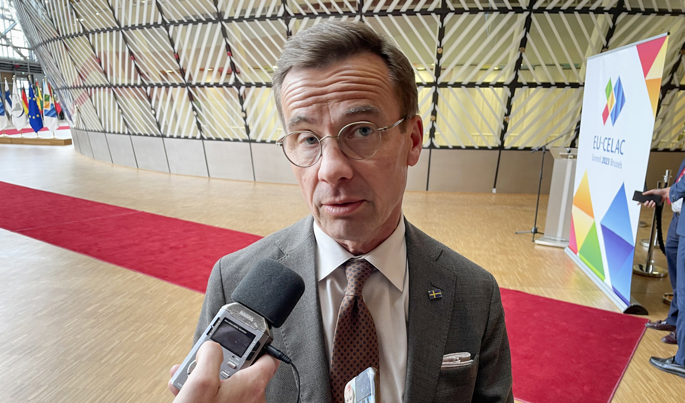 Statsminister Ulf Kristersson. Arkivbild. Foto: Wiktor Nummelin/TT