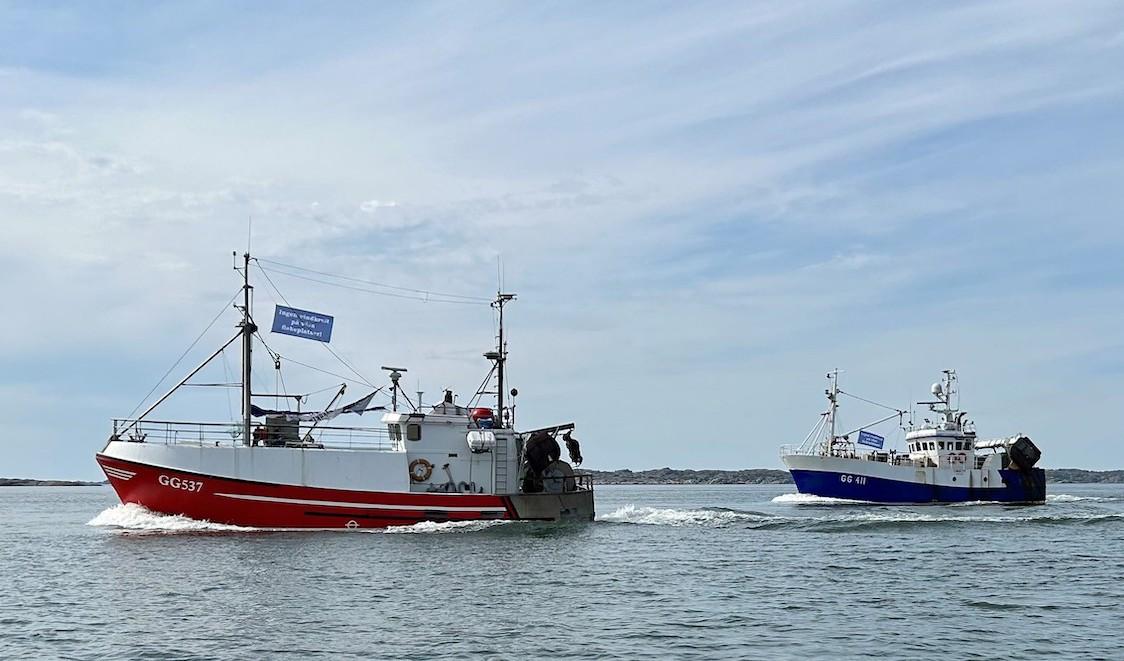 Fiskeorganisationen Sveriges fiskares producentorganisation överklagar regeringens beslut om vindkraft utanför Hallandskusten till Högsta förvaltningsdomstolen.Foto:: Sveriges Fiskares Producentorganisation