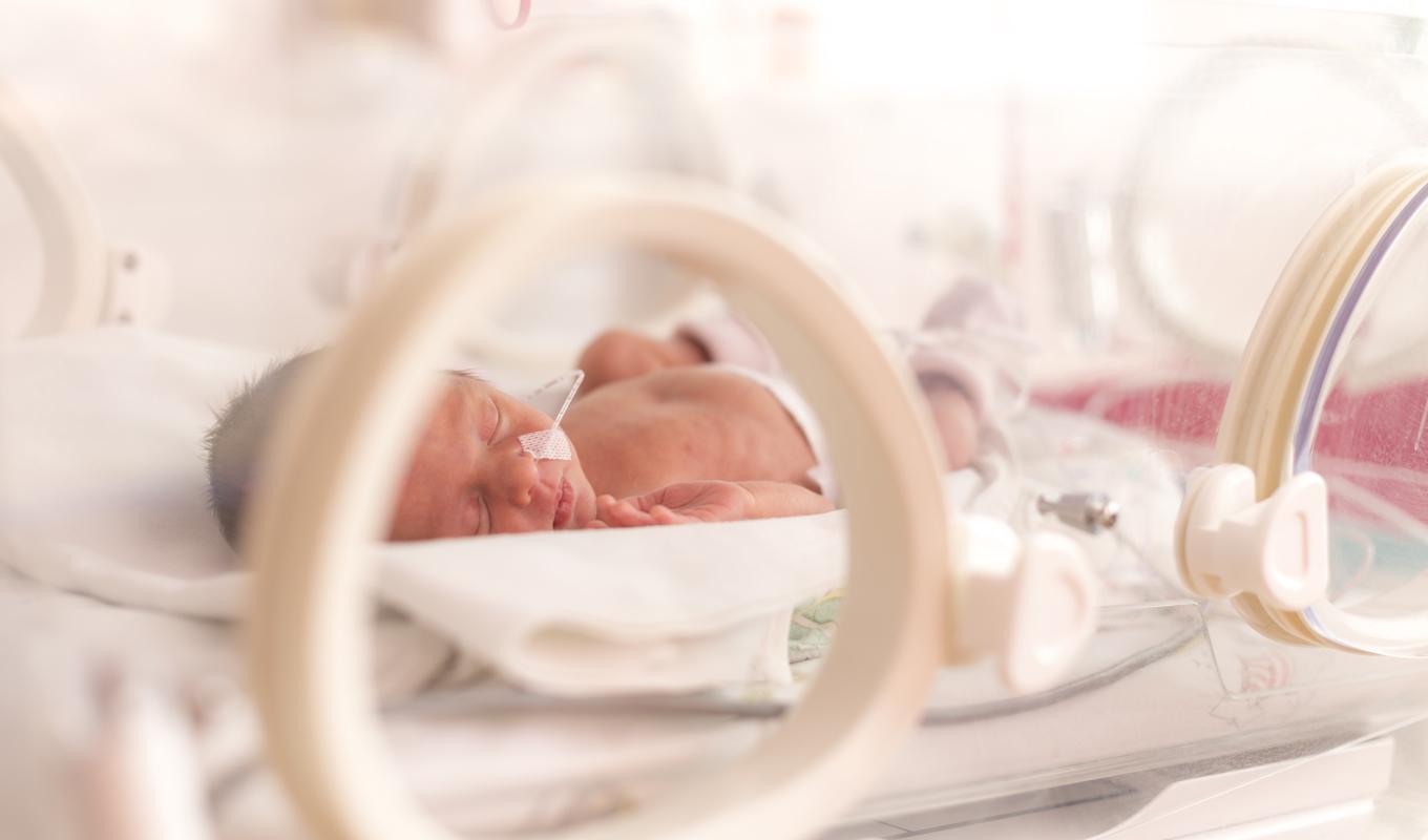 För tidig födsel kan påverka barnets hälsa negativt. Foto: Shutterstock