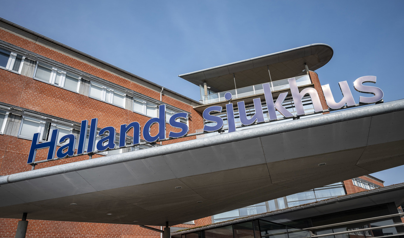 En läkare vid Hallands sjukhus har polisanmälts. Foto: Johan Nilsson/TT