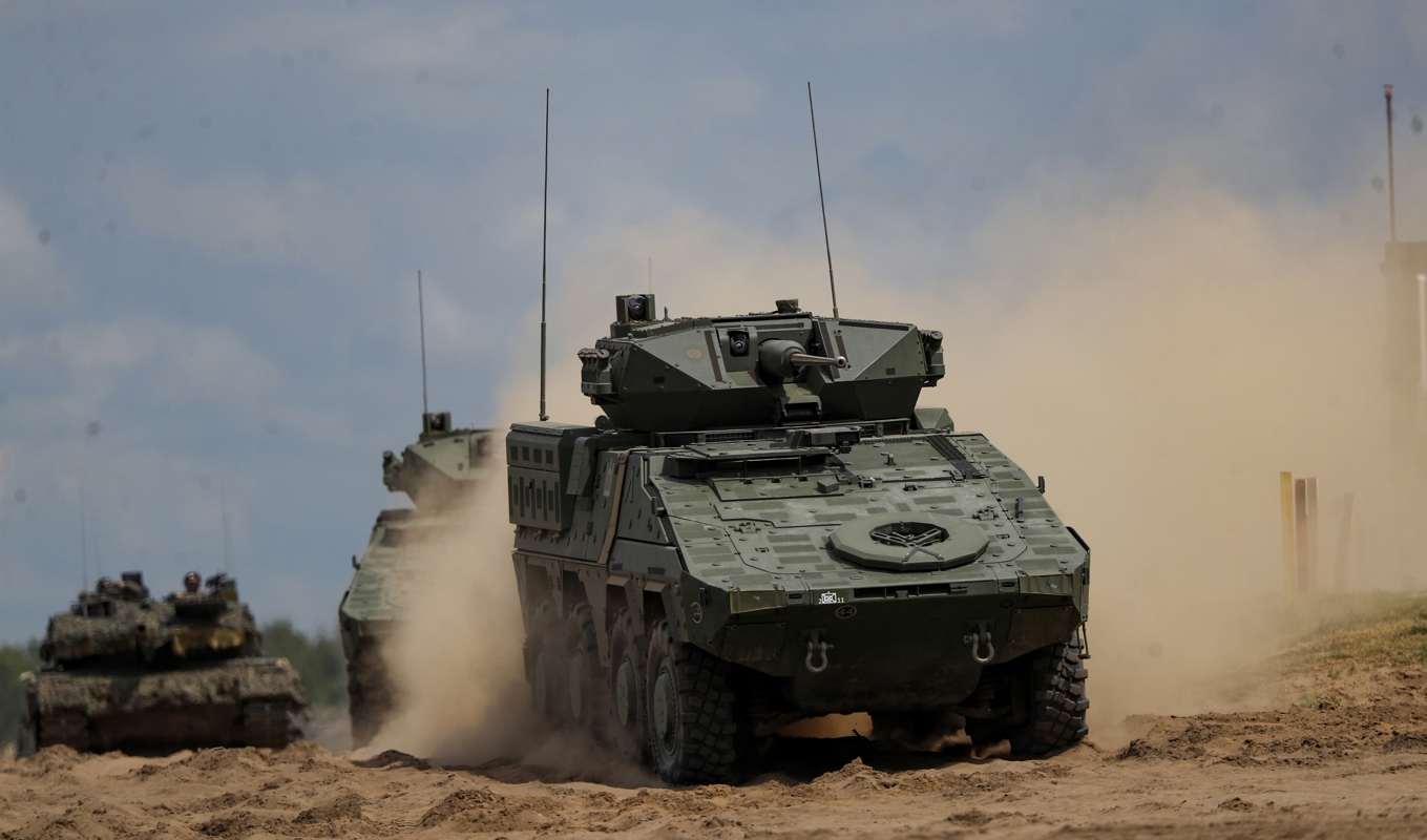 En tysk militär misstänks ha lämnat över information om bland annat vapenunderhåll till rysk underrättelsetjänst. Arkivbild. Foto: Mindaugas Kulbis/AP/TT