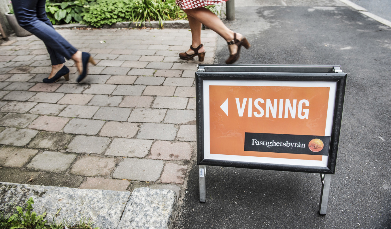 Fler tror på stigande bostadspriser. Arkivbild. Foto: Tomas Oneborg/SvD/TT