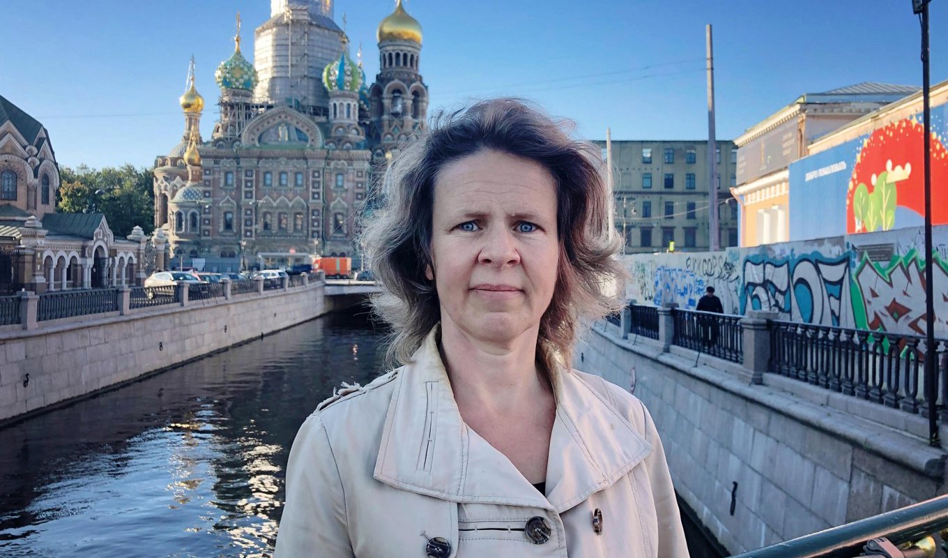 Anna-Lena Laurén i Moskva. Bilden är från 2020. Foto: DN