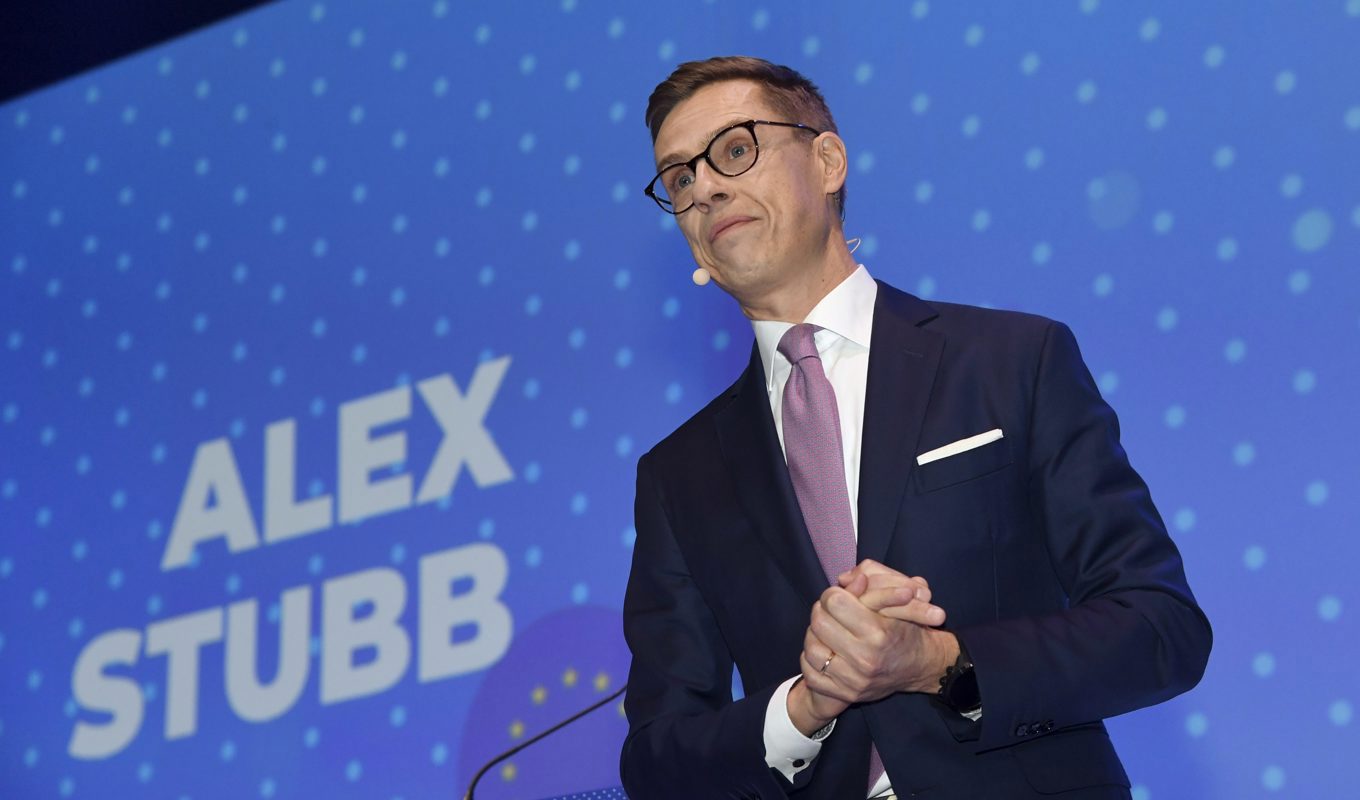 Alexander Stubb kandiderar i presidentvalet. Arkivbild. Foto: Markku Ulander/AP/TT