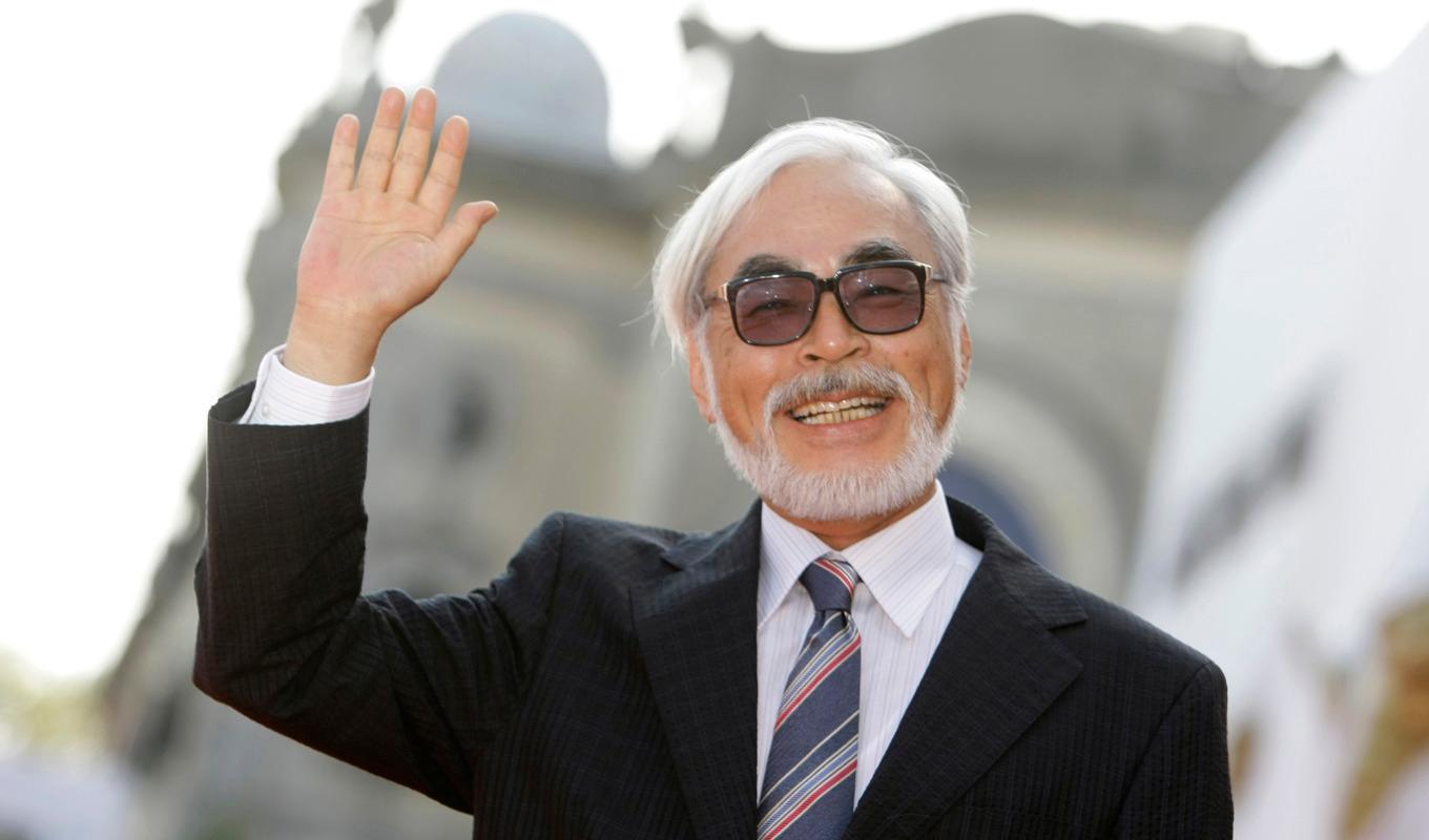 Japanska filmskaparen Hayao Miyazaki kommer att visa sin "Hur lever du?" – som också är hans sista – på filmfestivalerna i Toronto och Sam Sebastián i höst. Arkivbild. Foto: Andrew Medichini/AP/TT