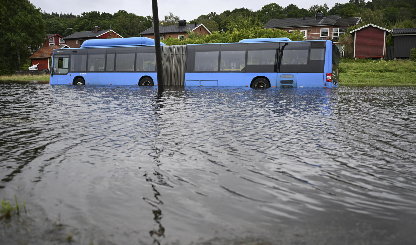 Nu ska fyra länsstyrelser utreda översvämningarnas konsekvenser. Arkivbild. Foto: Björn Larsson Rosvall/TT