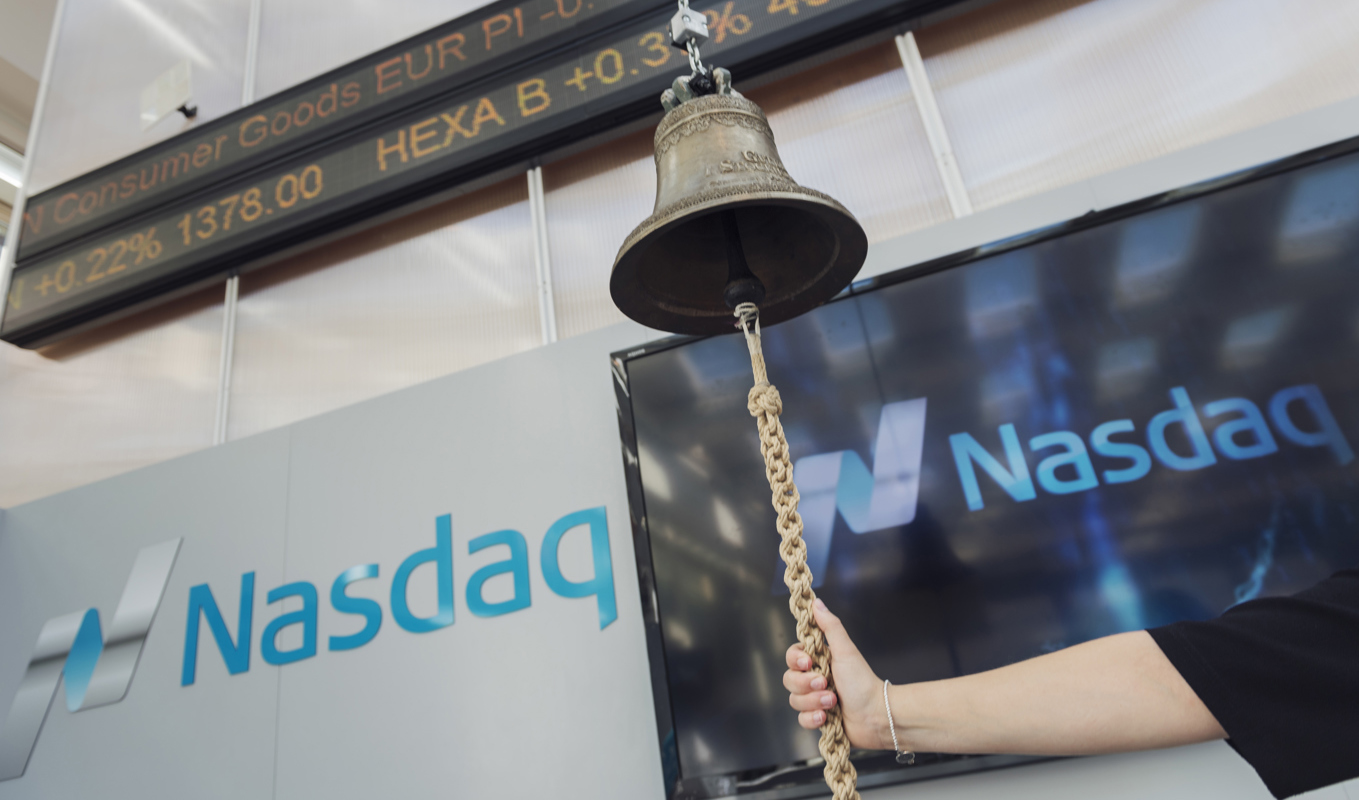 Stockholmsbörsen med stigande kurser. Arkivbild. Foto: Stina Stjernkvist/TT