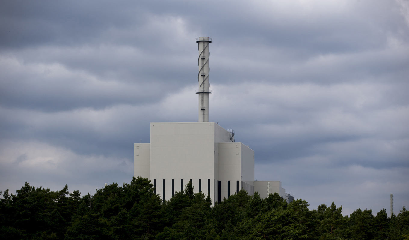 Oskarshamn 3, Sveriges största kärnkraftsreaktor, är återigen bortkopplad från elnätet. Arkivbild Foto: Adam Ihse/TT