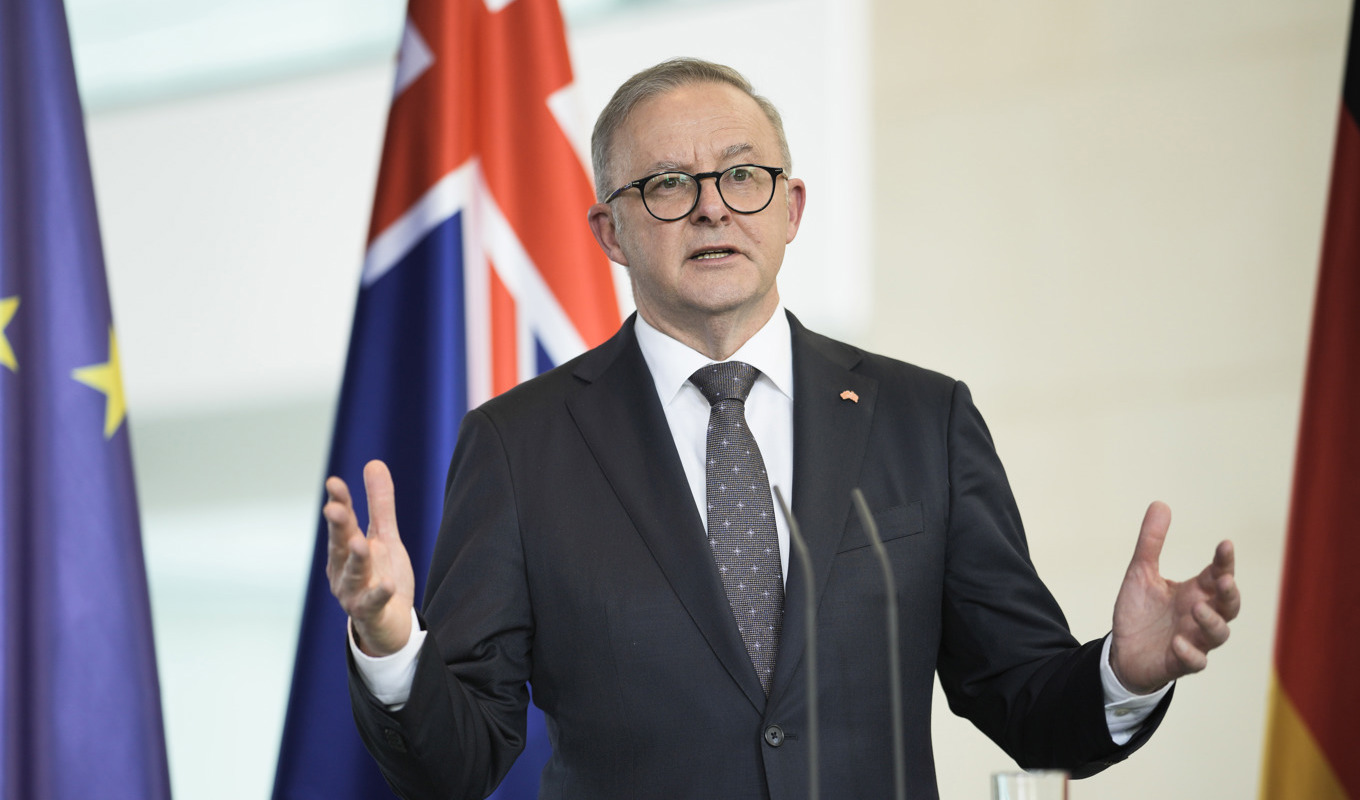 Australiens premiärminister Anthony Albanese. Arkivbild. Foto: Markus Schreiber