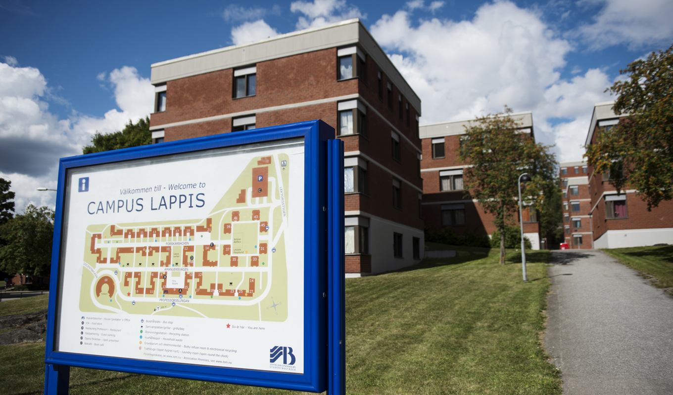 Bostadssituationen för studenter förvärras, enligt Sveriges förenade studentkårer (SFS). Arkivbild. Foto: Izabelle Nordfjell/TT