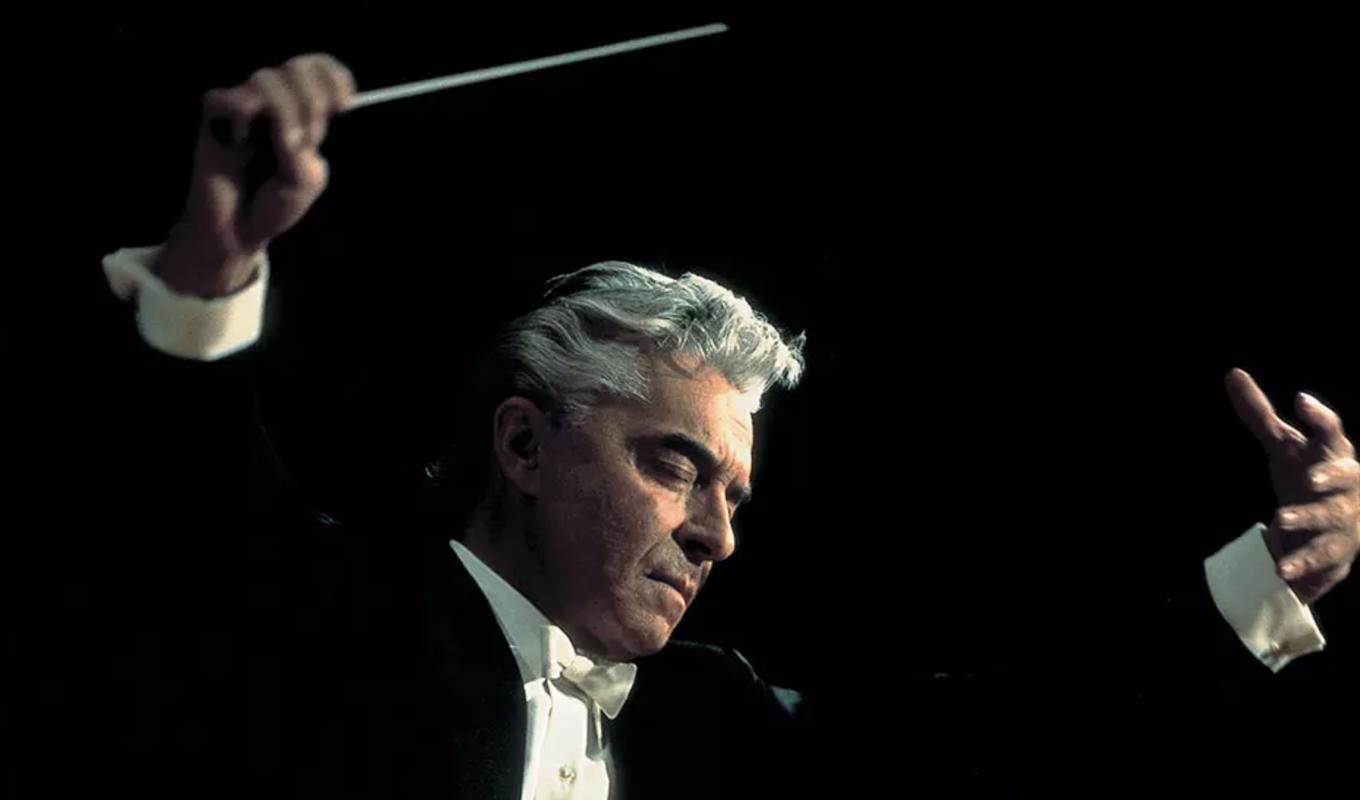 Das Wunder Karajan – Herbert von Karajan (1908–1989) dirigerar Götterdämmerung av Richard Wagner. Foto: Herbert von Karajan archive