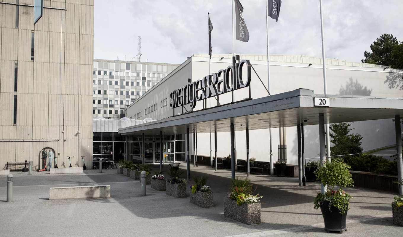 Sveriges Radio kan drabbas av nedskärningar. Arkivbild. Foto: Christine Olsson/TT