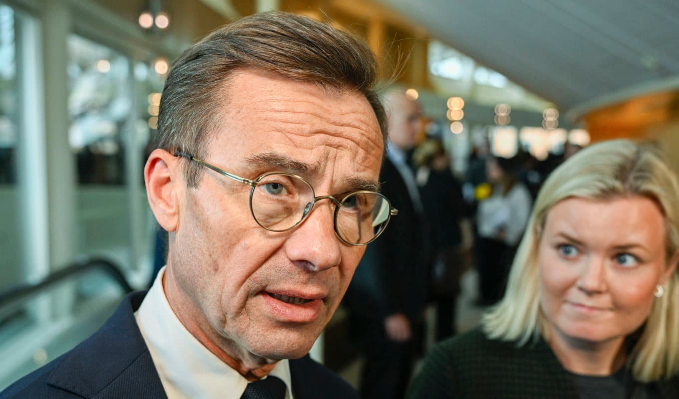 Statsminister Ulf Kristersson (M). Arkivbild. Foto: Anders Wiklund/TT