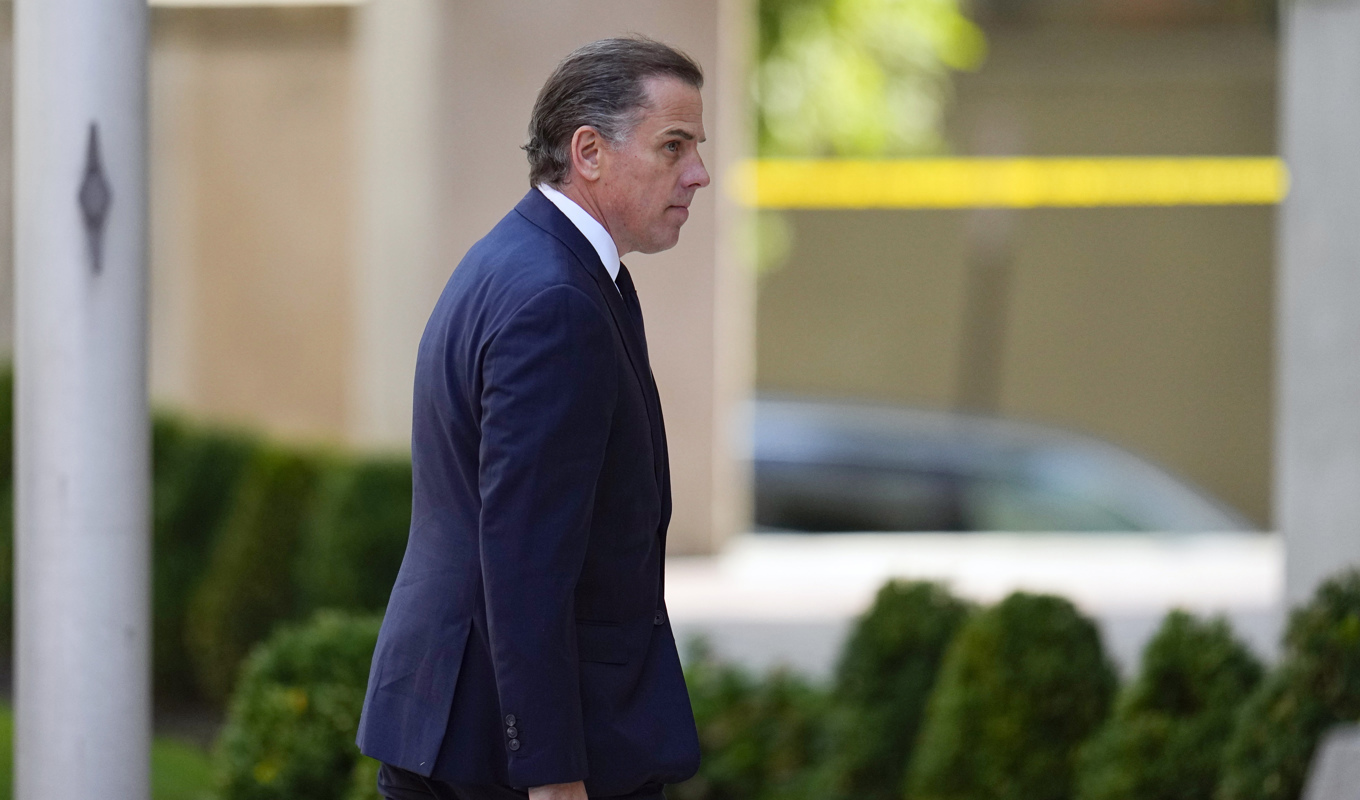 Hunter Biden, son till USA:s president Joe Biden. Arkivbild. Foto: Julio Cortez/AP/TT