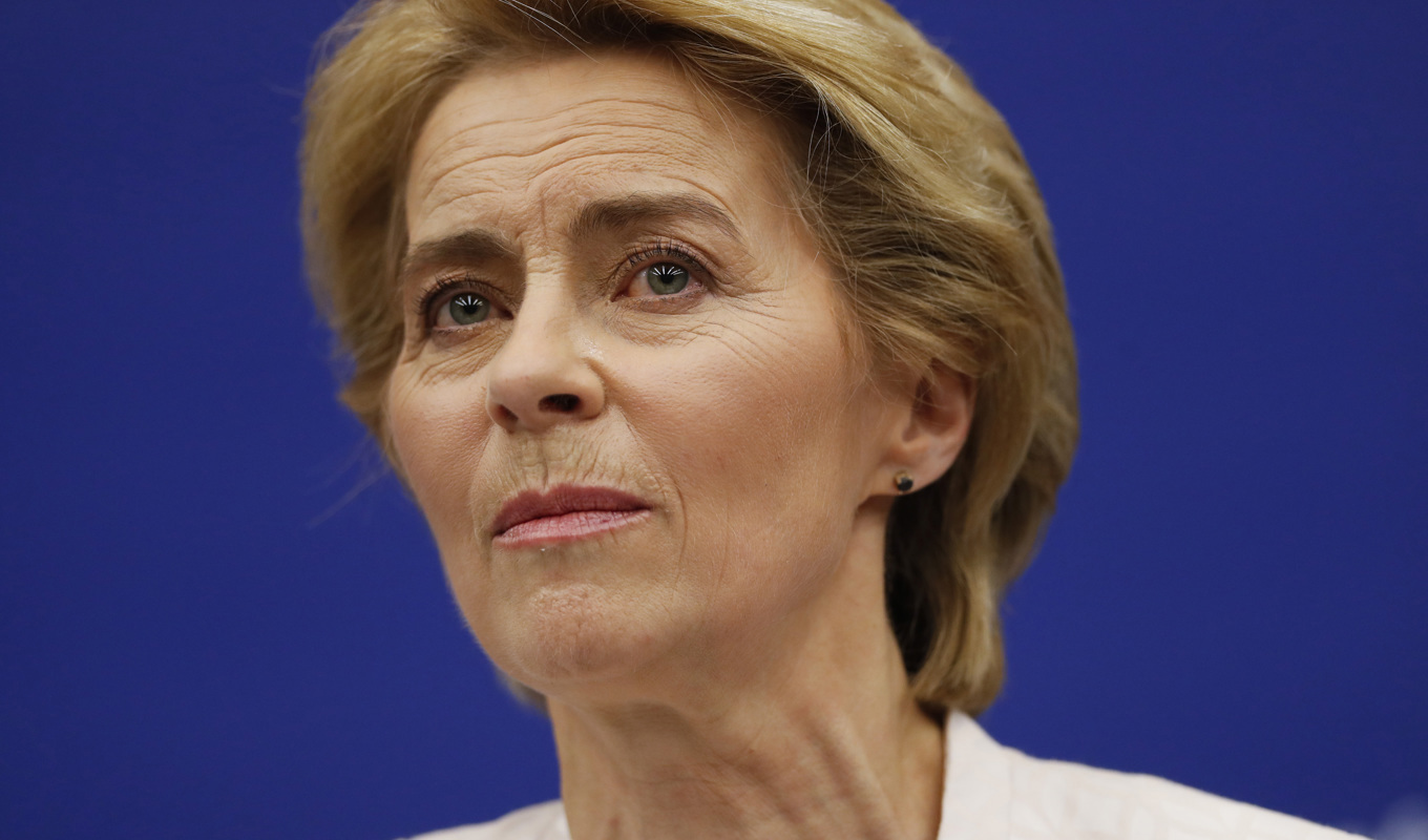 EU-kommissionens ordförande Ursula von der Leyen. Arkivbild. Foto: Jean-Francois Badias/AP/TT