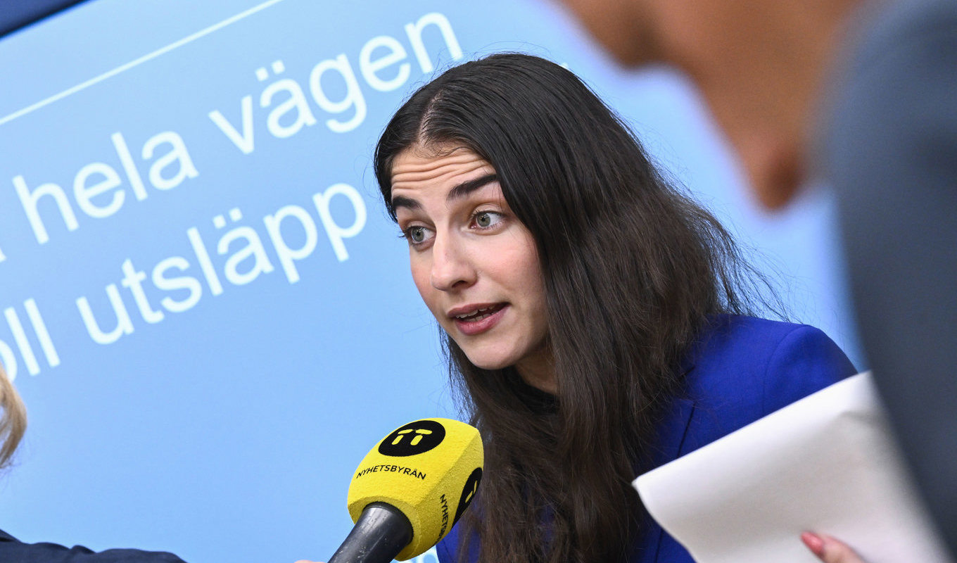 Klimat- och miljöminister Romina Pourmokhtari (L). Arkivbild. Foto: Claudio Bresciani/TT