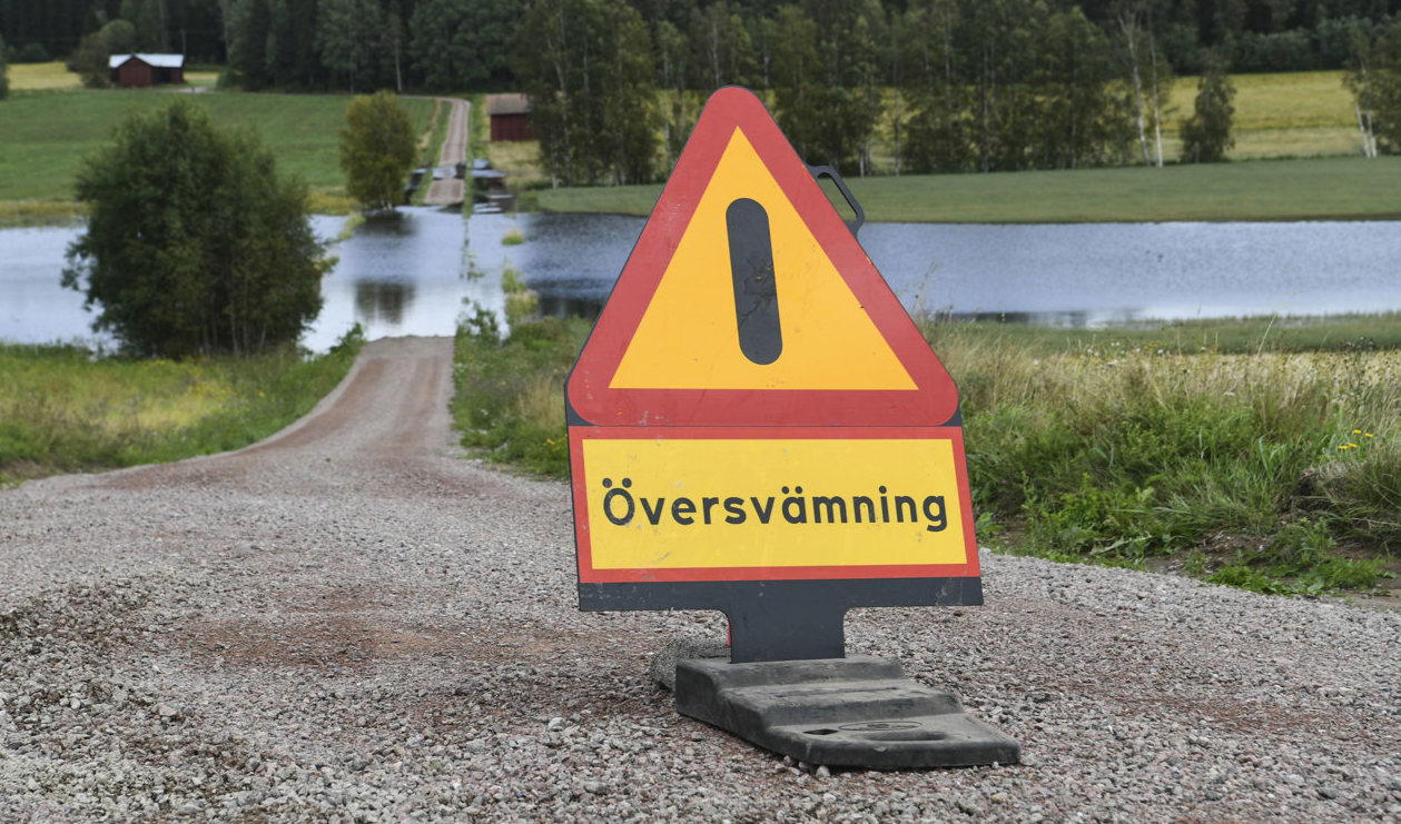 Väderentusiaster ska hjälpa SMHI att lära sig mer om regn och skyfall. Arkivbild. Foto: Fredrik Sandberg/TT