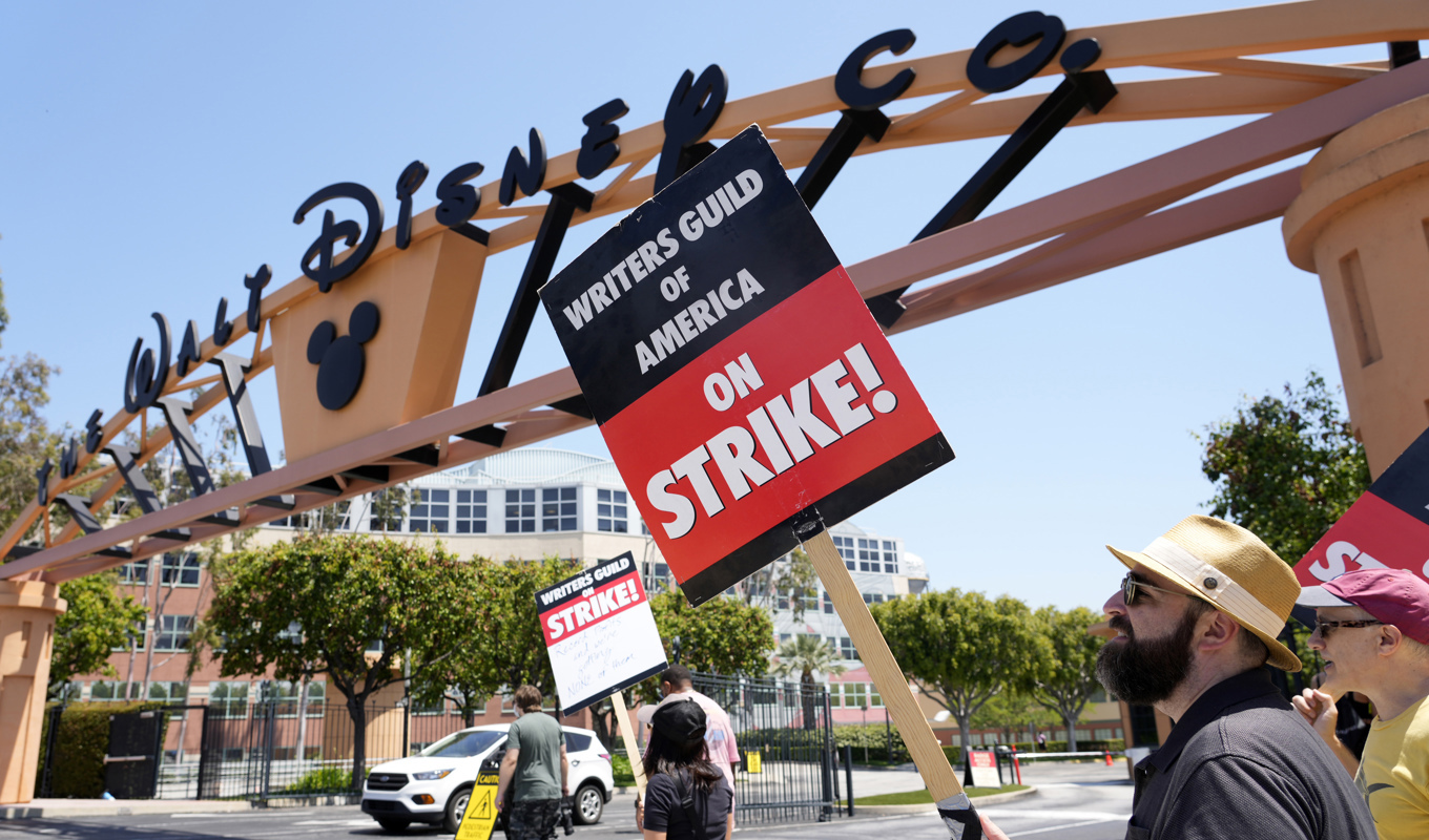 Strejken bland manusförfattarna i Hollywood är över. Arkivbild. Foto: Chris Pizzello/AP/TT