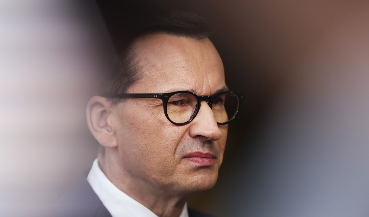 Polens premiärminister Mateusz Morawiecki. Arkivbild. Foto: Geert Vanden Wijngaert/AP/TT