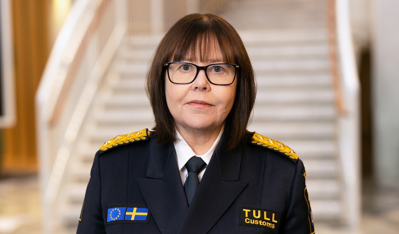 Tullverkets generaldirektör Charlotte Svensson. Foto: David Lagerlöf
