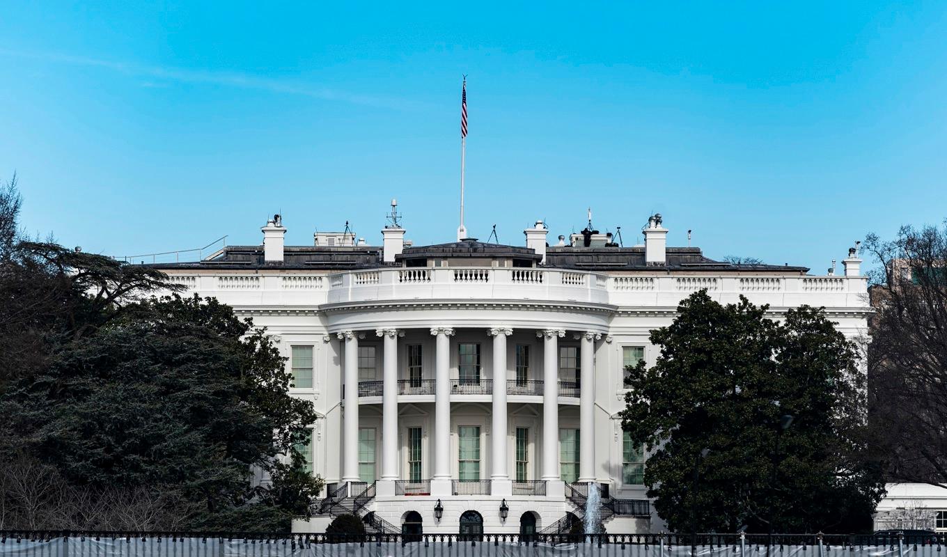 Vita huset i Washington DC. Foto: Alex Edelman/Getty Images