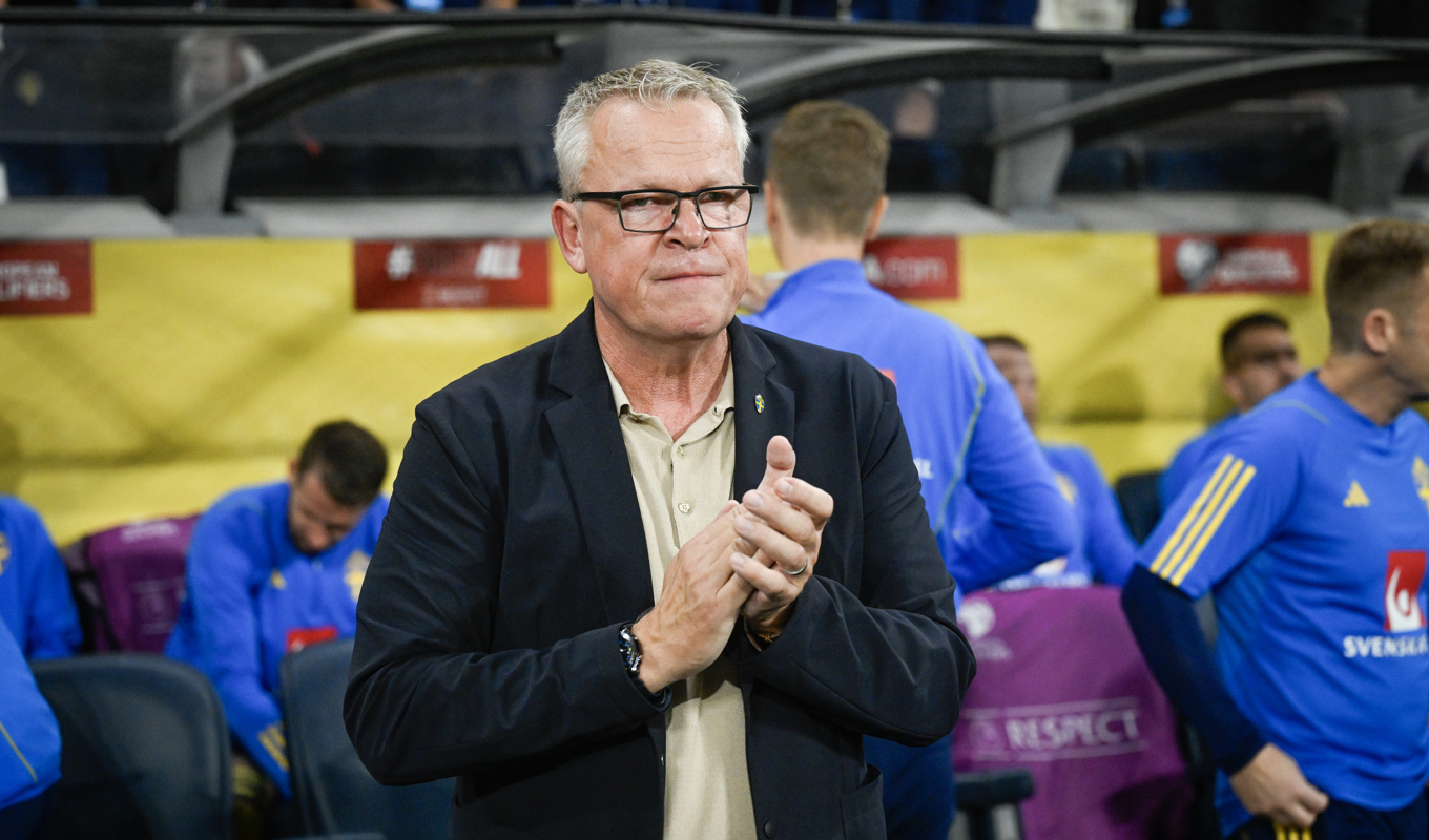 Janne Andersson kliver av som förbundskapten vid missat EM-slutspel. Arkivbild. Foto: Fredrik Sandberg/TT