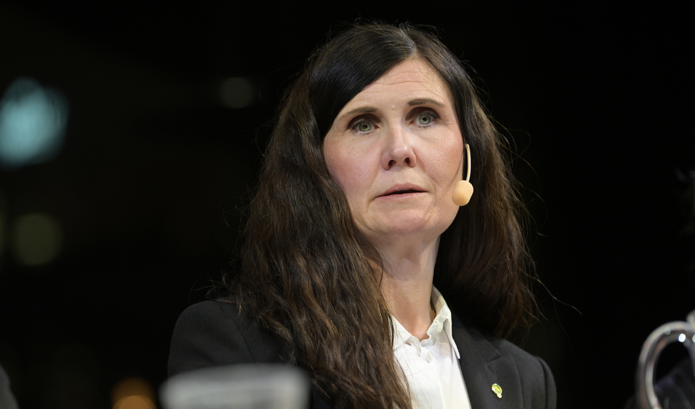 Flera medarbetare beskriver att de upplever ett "stort lidande" i arbetet nära Miljöpartiets språkrör Märta Stenevi. Arkivbild. Foto: Henrik Montgomery/TT