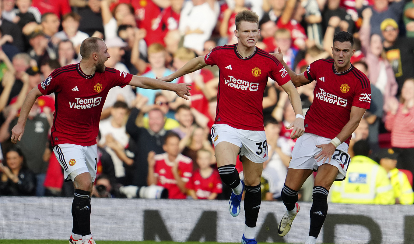 Manchester United fick jubla igen. Foto: Jon Super/AP/TT