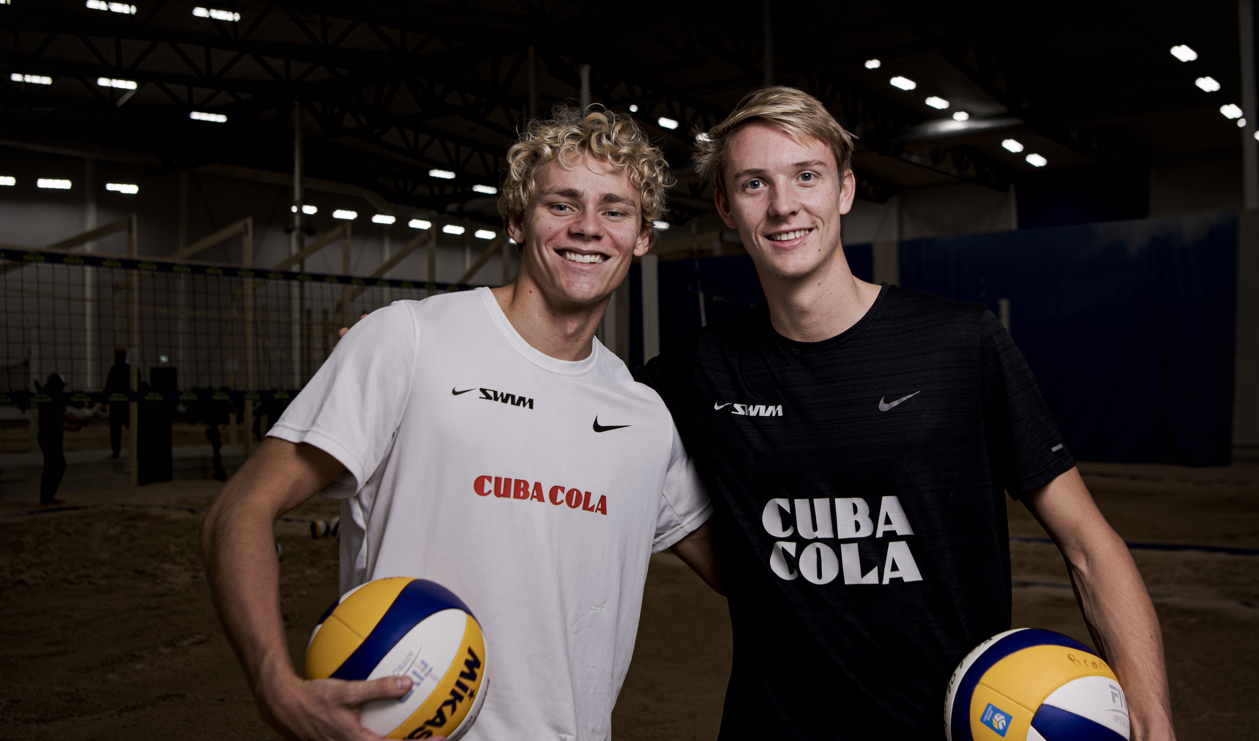 David Åhman och Jonatan Hellvig får spela slutspel. Arkivbild. Foto: Tim Aro/TT