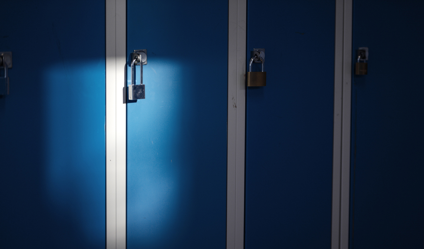 En pistol med tillhörande ammunition har hittats i ett elevskåp i Göteborg. Arkivbild. Foto: Naina Helén Jåma/TT