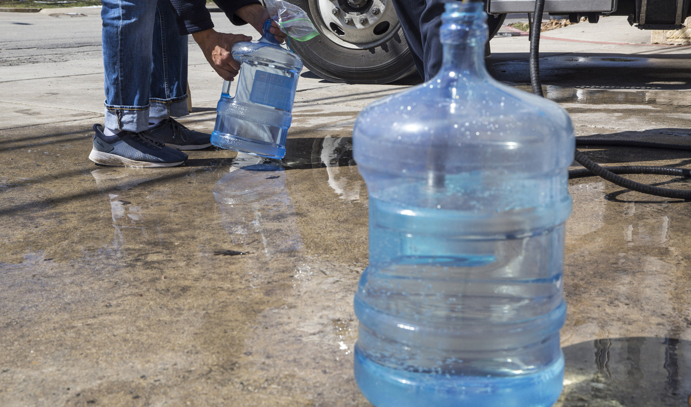 Dricksvattnet i Gaza är på väg att ta slut, varnar FN. Arkivbild Foto: Mikala Compton/AP/TT