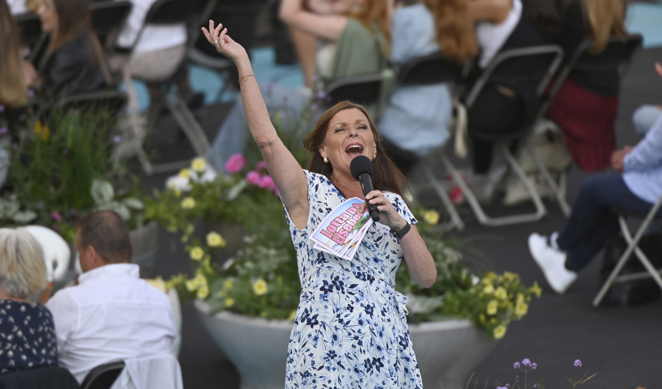 Lotta Engberg vid sSommarpremiären 2021. Arkivbild. Foto: Tommy Holl/TT