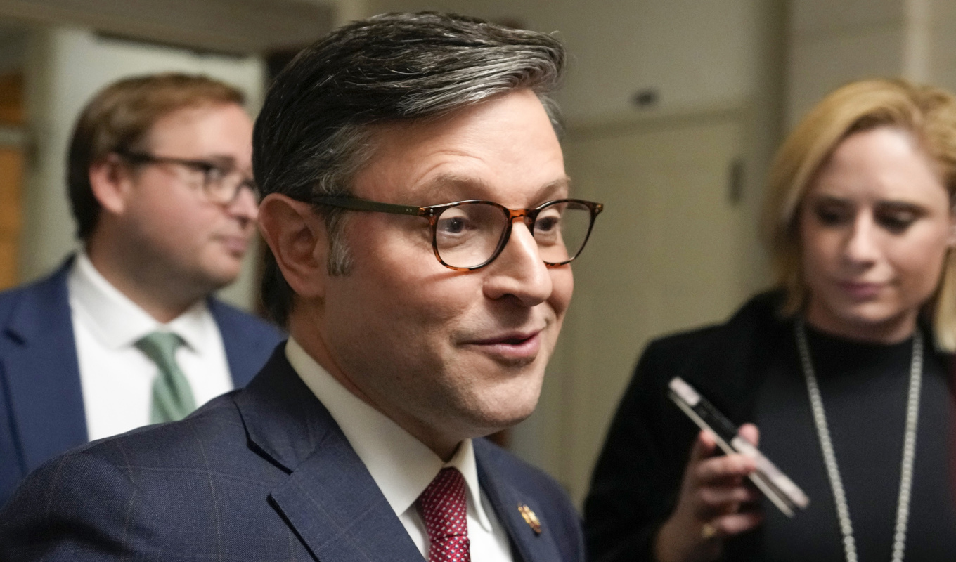 Republikanen Mike Johnson – ny talman i representanthuset. Foto: Alex Brandon/AP/TT