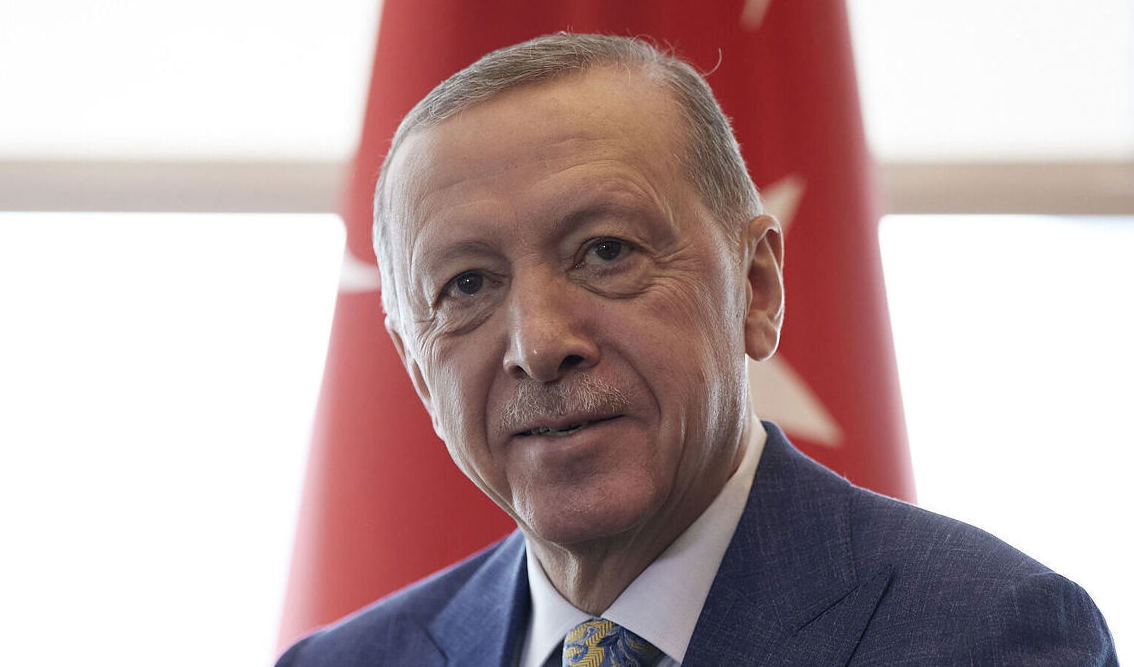 Turkiets president Recep Tayyip Erdogan. Arkivbild. Foto: Dimitris Papamitsos/AP/TT