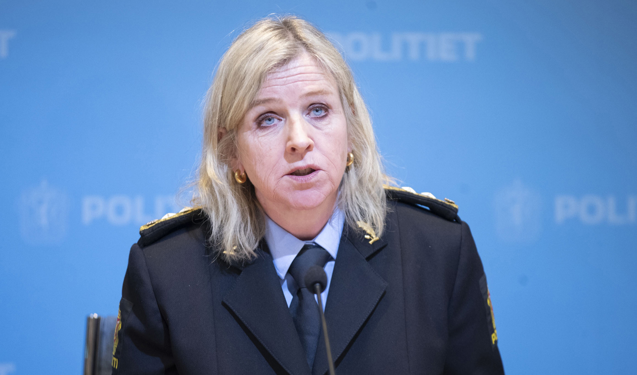 Norska polisen Krips chef Kristin Kvigne. Arkivbild. Foto: Hanna Johre/NTB/AP