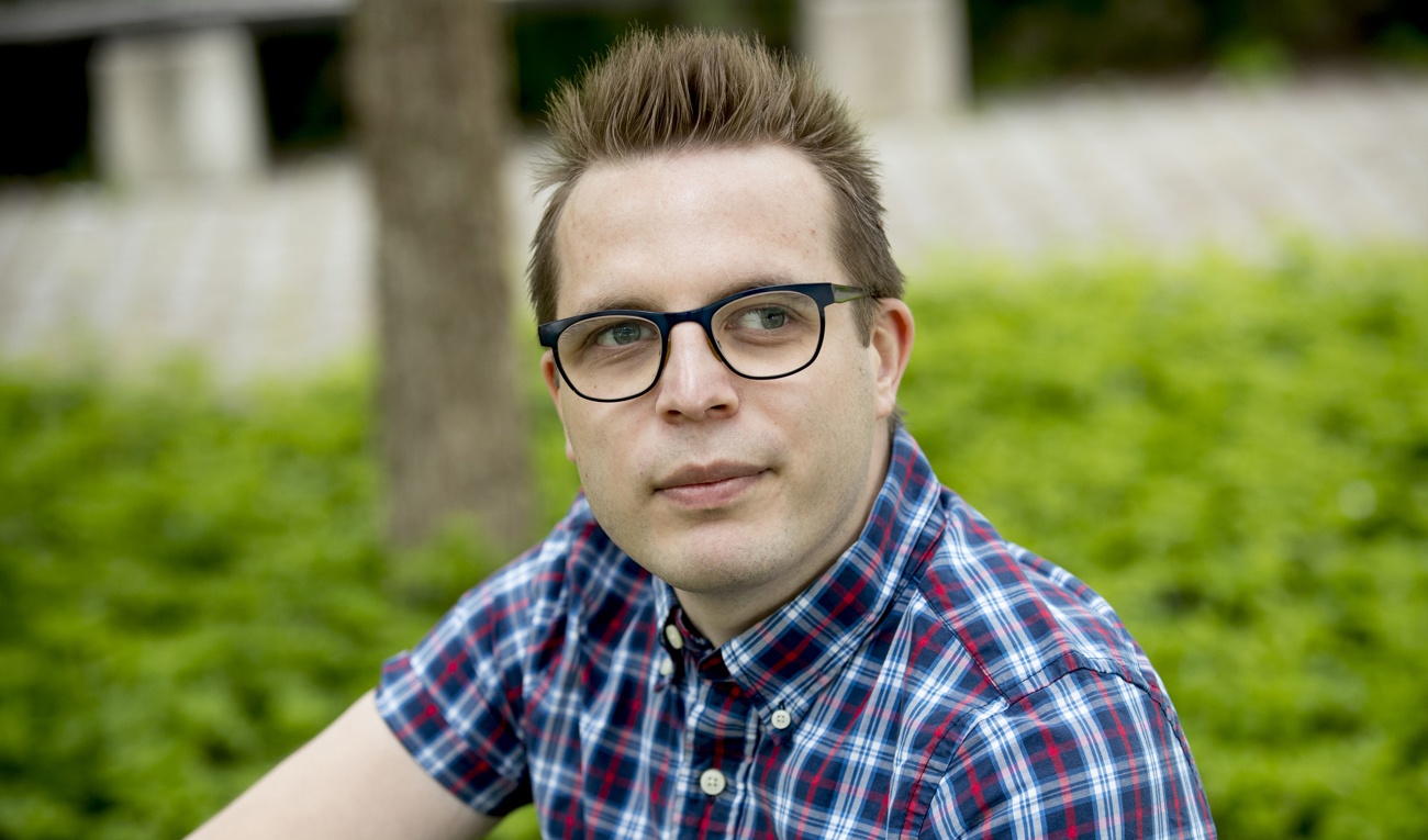 Dennis Martinsson, lektor i straffrätt vid Linnéuniversitetet. Foto: Pavel Koubek/TT