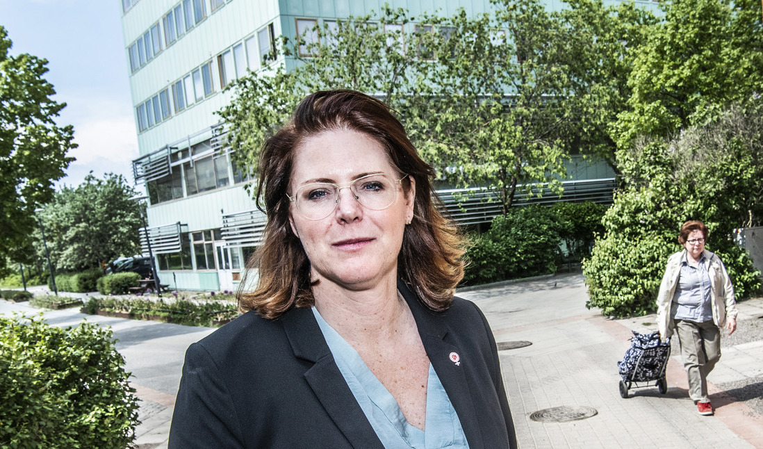 Förra kommunalrådet Ebba Östlin (S) ska lämna kommunpolitiken i Botkyrka. Foto: Tomas Oneborg/SvD/TT
