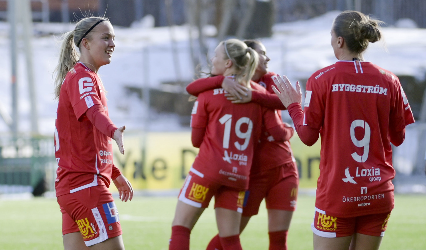 Örebro säkrade damallsvenskt spel till nästa år. Arkivbild. Foto: Maja Suslin/TT