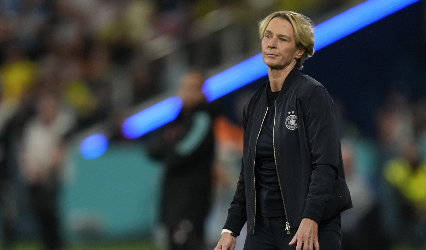 Martina Voss-Tecklenburg. Arkivbild. Foto: Rick Rycroft/AP/TT