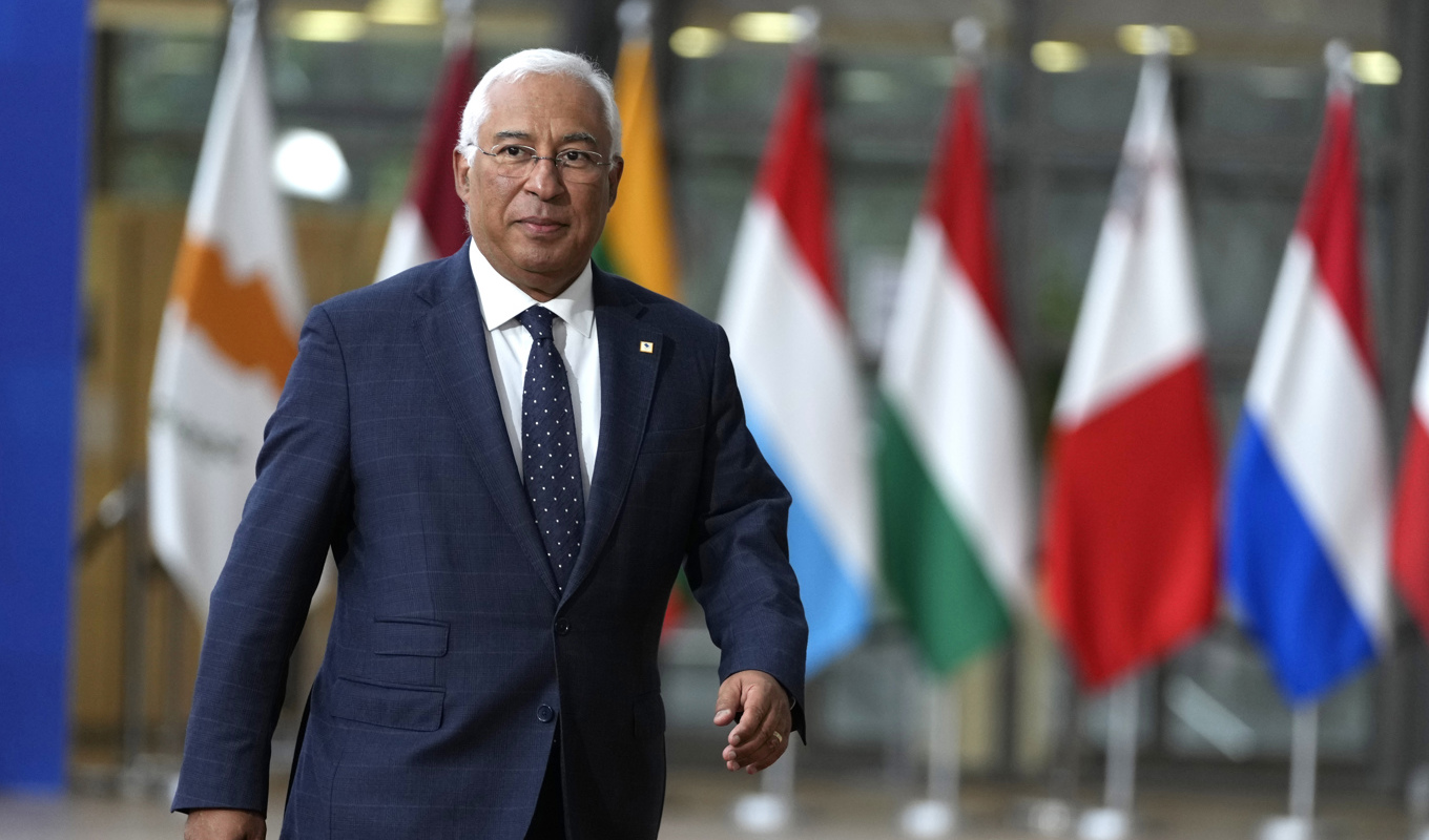 Portugals premiärminister Antonio Costa. Arkivbild. Foto: Virginia Mayo/AP/TT