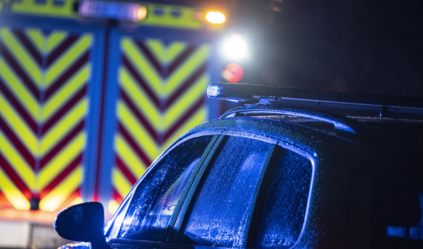 En lastbil som riskerade att störta ner från Stallbackabron i Trollhättan har bärgats. Arkivbild. Foto: Johan Nilsson/TT