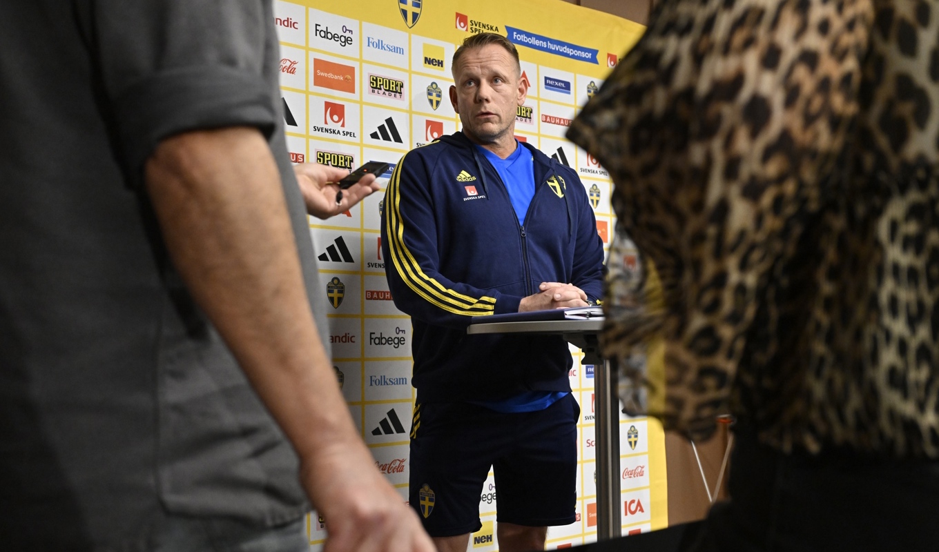 Stefan Dejemyr, landslagets säkerhetschef. Foto: Henrik Montgomery/TT