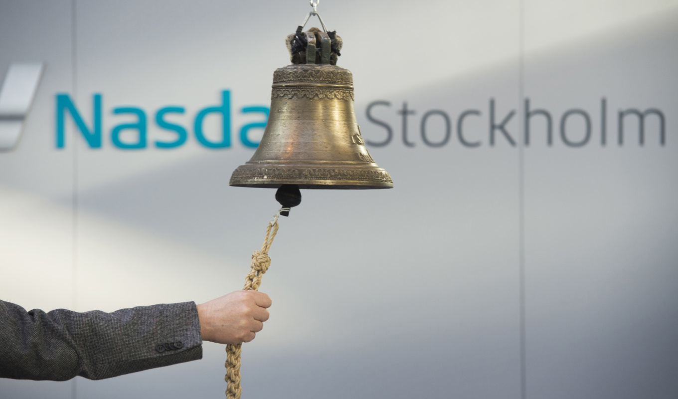 Börsen upp efter branta räntefall. Arkivbild. Foto: Fredrik Sandberg/TT