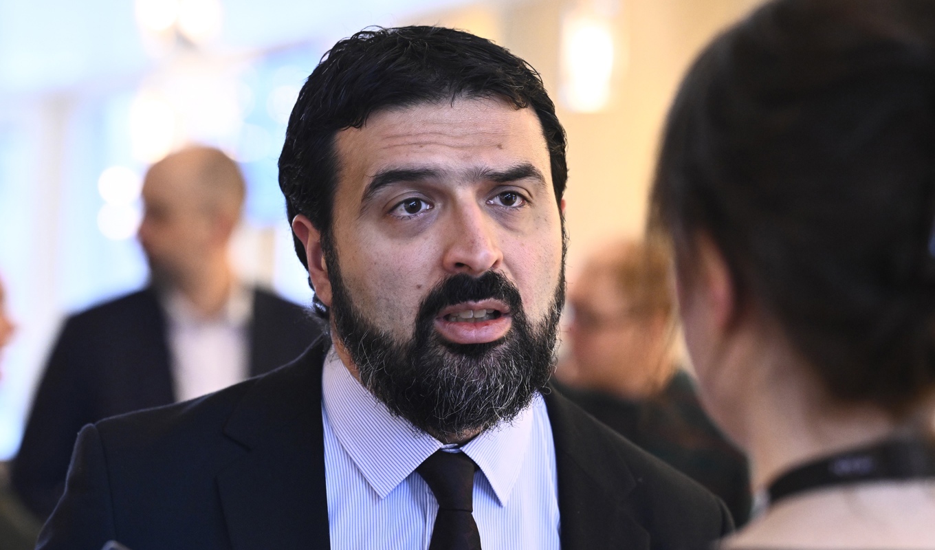 Ali Esbati. Arkivbild Foto: Claudio Bresciani/TT