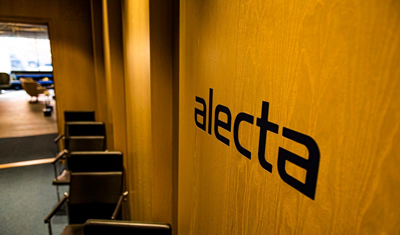 Tjänstepensionsföretaget Alectas huvudkontor på Östermalm. Arkivbild. Foto: Tim Aro/AP/TT