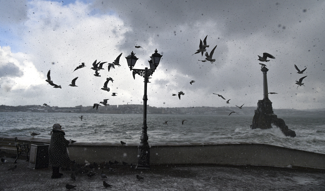 Ryssland annekterade Krim från Ukraina 2014. Arkivbild. Foto: Alexander Polegenko/AP/TT